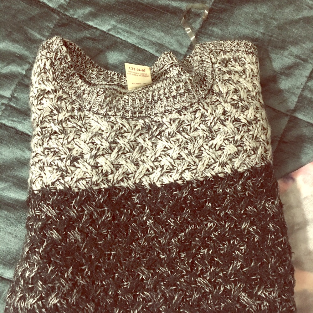 Ombré knit sweater